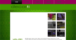 Desktop Screenshot of decorti.sk